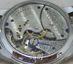 Waltham 6s Pocket To Wrist Watch Conversion, 40mm, POLYCHROME DIAL 1899 Movement