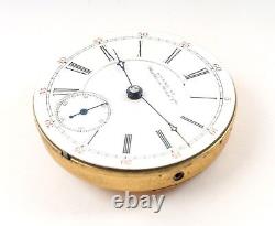 Waltham A. T. & CO. Hunt Pocket Watch Movement18 Size 15 Jewel Runs KD-33