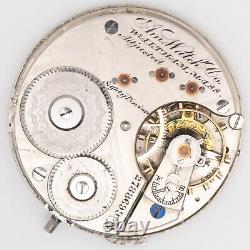 Waltham Grade Am. W. Co. Model 1872 16-Size 16-Jewel Antique Pocket Watch Movement