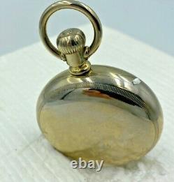 Waltham Model 1883 15J 18S Grade 15 Pocket Watch Running, Harley Davidson Logo