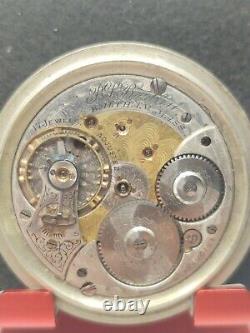 Waltham Model 1892 Rare 2-tone Hunter Movement P. S. Bartlett 18 Size 17 Jewels