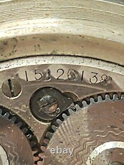 Waltham Model 1892 Rare 2-tone Hunter Movement P. S. Bartlett 18 Size 17 Jewels