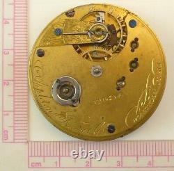 Waltham Pocket Watch Movement Grade Appleton Tracy & Co Spare Parts Repair