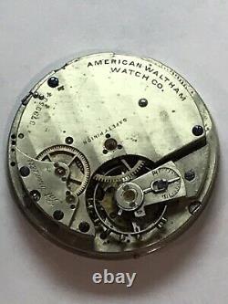 Waltham Repeater 14 size pocket Watch movement. Model 1884