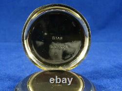 Waltham Rolled Gold Star Cased Pocket Watch with Seaside Movement c1902