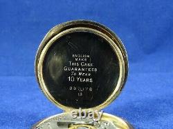 Waltham Rolled Gold Star Cased Pocket Watch with Seaside Movement c1902