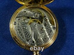 Waltham Rolled Gold Star Cased Pocket Watch with Seaside Movement c1902