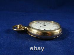 Waltham Rolled Gold Star Cased Pocket Watch with Seaside Movement c1902