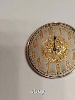 Waltham Royal Mens 17j Pocket Watch Movement