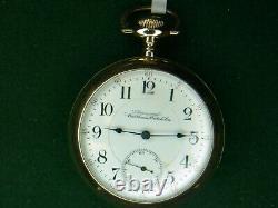 Waltham Vanguard 18 Size 21 Jewel Railroad Pocket Watch