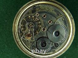 Waltham Vanguard 18 Size 21 Jewel Railroad Pocket Watch