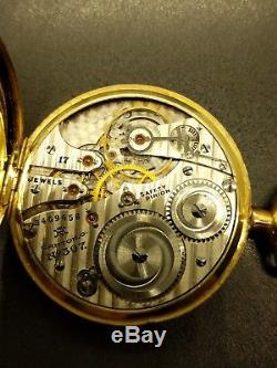 Wow Hampden No. 307 in a Remarkable Dueber 25 Year Case. SERVICED MOVEMENT