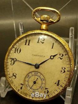 Wow Hampden No. 307 in a Remarkable Dueber 25 Year Case. SERVICED MOVEMENT