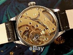 Wristwatch With Old Pocket Watch Movement Vacheron Constantin