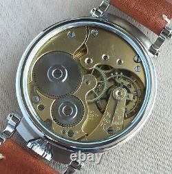 Wristwatch with VINTAGE Pocket Watch MOVEMENT by ZENITH Marriage