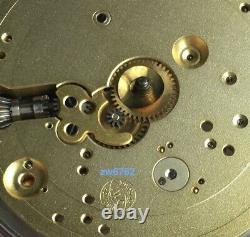 Wristwatch with VINTAGE Pocket Watch Movement c. 65 by IWC Schaffhausen