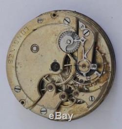 Xfine Longines Manual Wind Pocket Watch Chronometer Movement For Repair/parts