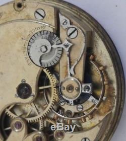 Xfine Longines Manual Wind Pocket Watch Chronometer Movement For Repair/parts