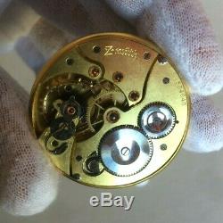 ZENITH Original Pocket Watch movement Crown excellent condition splendid working