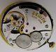 Zenith 2542 17 Jewels Watch Movement & Dial For Parts