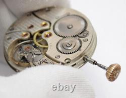 Zenith Vintage Pocket Movement with enamel dial & set of hands